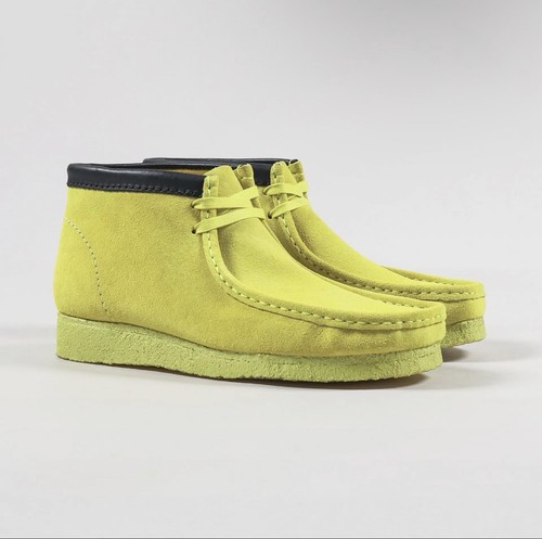 Clarks wallabee lime - wallabee, hairy