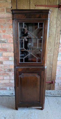 Vintage corner cupboard - corner,
