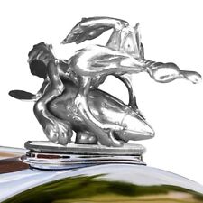 Hood Ornament Cartoon Coyote Rocket Car Hood Decoration Resin Hood Decoration
