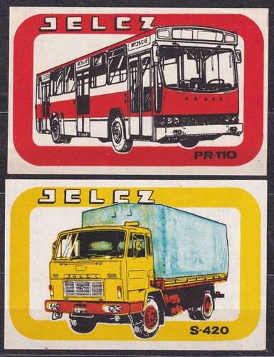 Poland 1976 matchbox label - label,