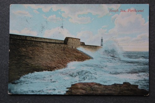 Rough sea porthcawl - at,