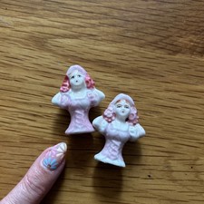 Antique Porcelain Half Doll