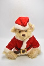 Steiff Father Christmas 037665 Mohair Limited Edition Musical Silent Night Teddy