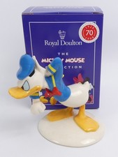 A LOVELY ROYAL DOULTON 70TH ANNIVERSARY DONALD DUCK  FIGURINE MM3 - BOXED