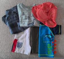 Bundle of Baby Boy's Clothes Age 3 to 6 Months. Collection Of 6 Items. New.