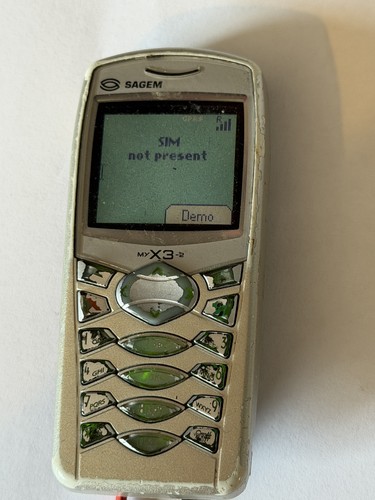 Retro 2003 sagem 2g - x3-2, (2g