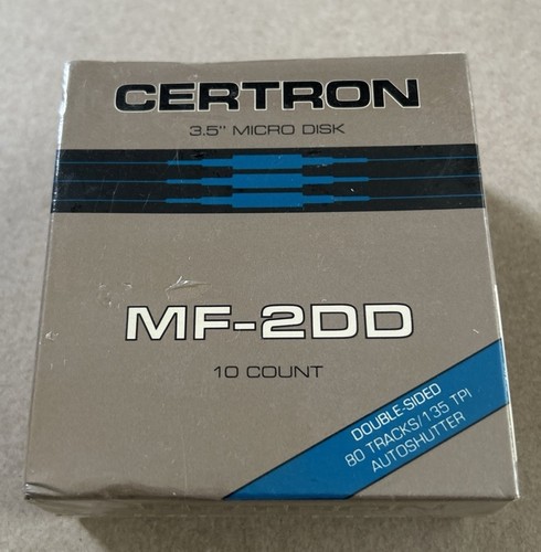 Certron 2dd floppy - certron, mf-2dd