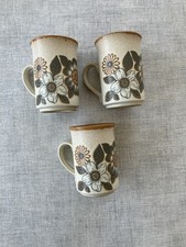 Ashdale Pottery x 3 Floral