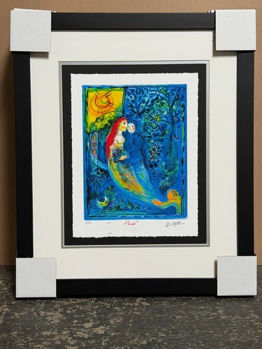 Marc chagall wedding matted - marc,