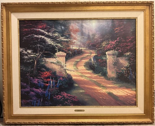 Thomas kinkade spring - kinkade, gate