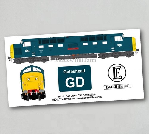 British rail class - rail, deltic
