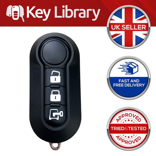 Button remote key for fiat - remote,