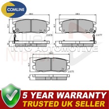 Allied Nippon Rear Brake Pads