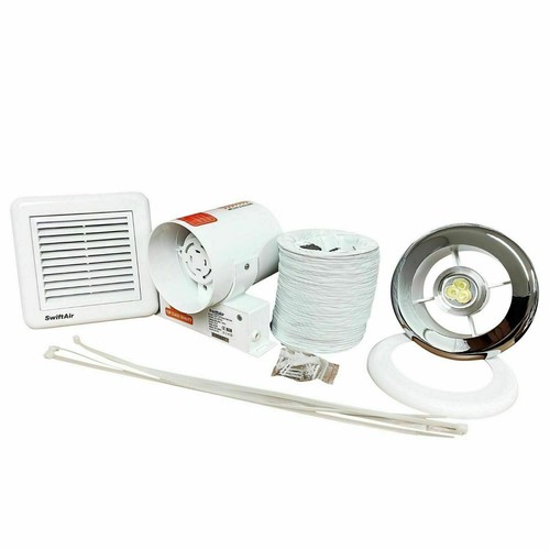 Shower light extractor fan - extractor,
