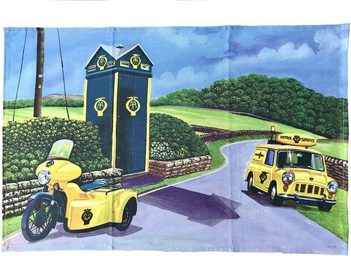 The tea towel nostalgic - the,