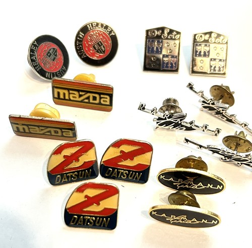 Lot vtg car pin - vtg, lapel