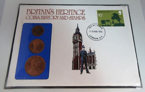 1976 britains heritage coins - britains,