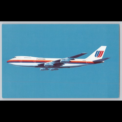 Postcard united airlines - postcard,