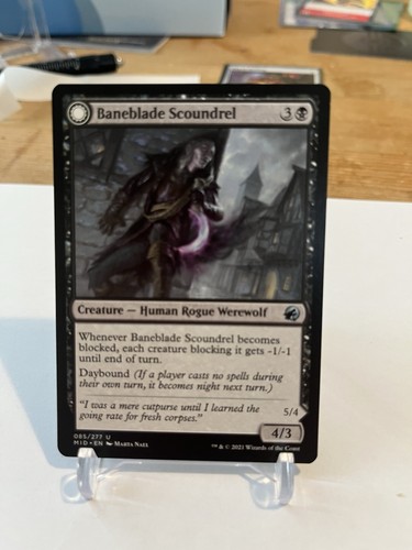 Mtg baneblade scoundrel - mtg,