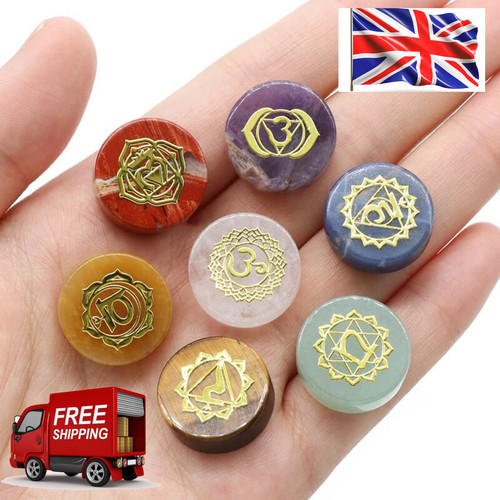 7pcs natural chakra stone - 7pcs,