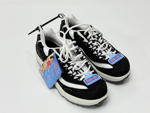 Skechers shape ups black white - skechers,