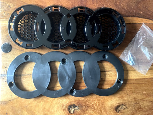 For audi front grille emblem - audi,
