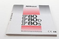 Nikon F80 / F80D / F80S manual