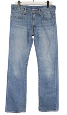 LEVI'S 527 Jeans Men's W32/L32 Blue Denim Faded Whiskers Straight Fit