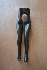 Antique brass figural lady - antique,