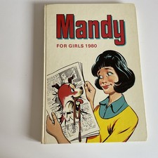 X3 Mandy Stories For Girls Annuals 1980 1985 1986 vintage collectable 