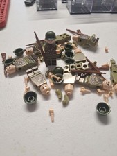 Toys Soldiers X 20 Mini Figures World War 2 Table Top Game Army