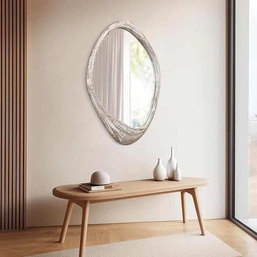 Irregular wall mirror 70x50cm - irregular,