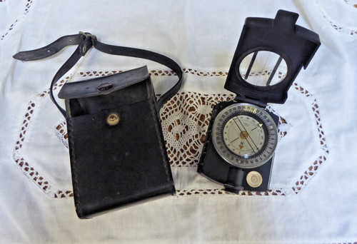 Vintage wilkie lensatic pocket - vintage,