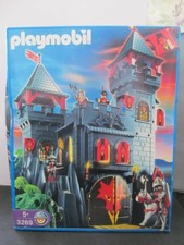Playmobil Dragon Knights Rock Castle 3269 Almost complete, box & instructions