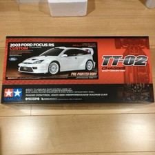 Tamiya 1/10 TT-02 2003 Ford Focus RS Custom 4WD EP RC Car Kit w/Motor #58724-60A