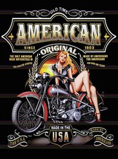 Old Time American Retro tin