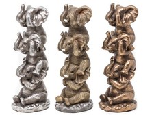 Three Wise Elephants See Hear