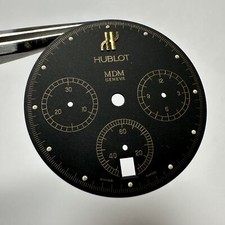 Hublot MDM GENEVE Black Quartz Dial Used