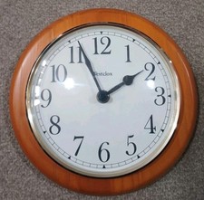 Vintage Westclox Wooden Quartz