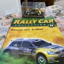 DeAgostini Rally Car Collection Issue 35 Renault Clio S1600 & Magazine