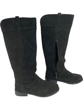 EMU Australia Harvey Boots Suede Upper Black Waterproof UK 8