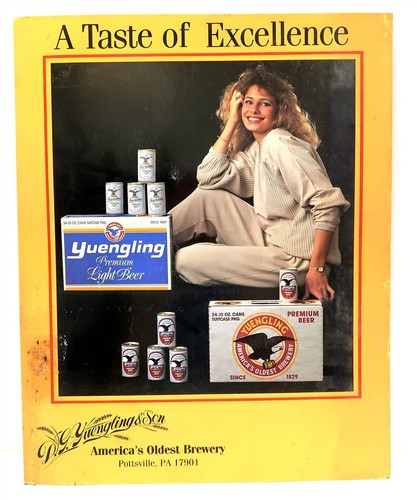 Vintage yuengling beer display - yuengling,