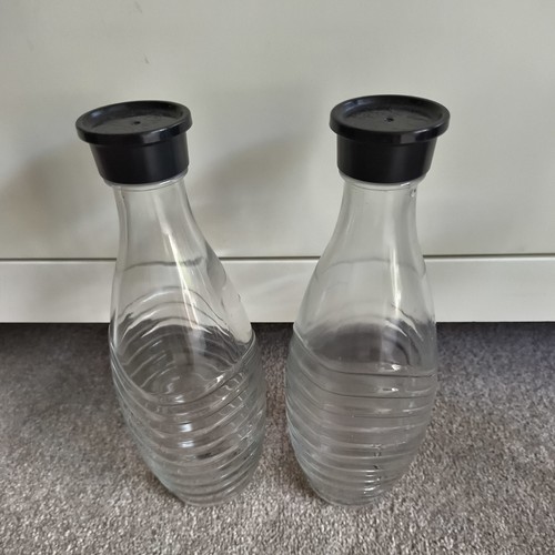 Soda stream glass carafes twin - soda,
