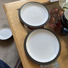 Denby Jet Black 2x Dinner