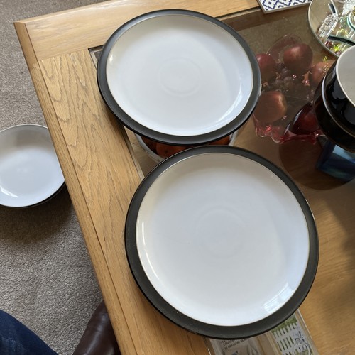 Denby jet black dinner - denby,