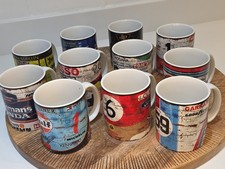11 X Legacy Legends Mug Job Lot Subaru Honda Mercedes Ford Aston Martin Etc 
