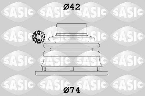 Sasic 4003470 bellow - sasic, set