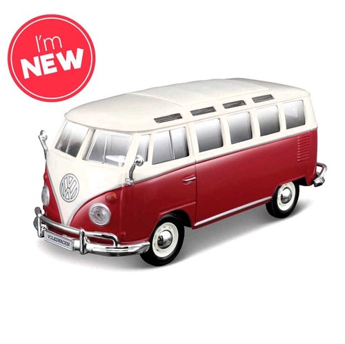 Maisto volkswagen van samba - van,