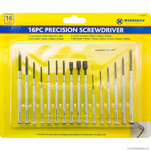 16pc precision jewellers - 16pc,
