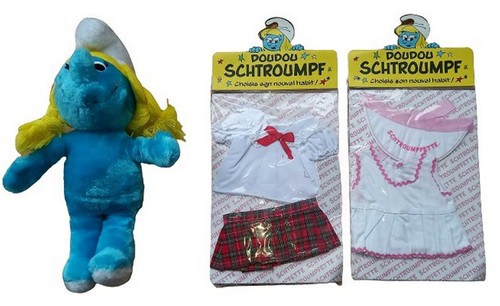 Smurfs dress smurfette soft - smurfs,